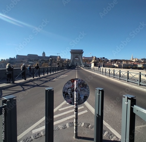 Photography Pont des chaînes symbole de Budapest