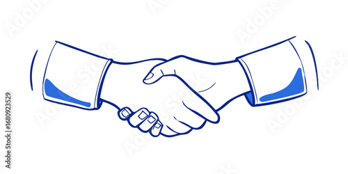 Handshake agreement business deal partnership