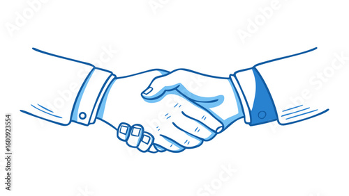 Handshake agreement business deal partnership
