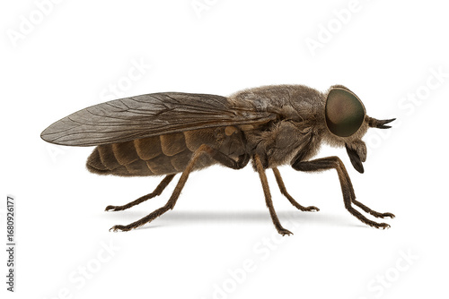 Horsefly biting insect illustration