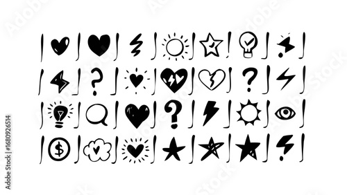 Musical notes and clef treble clef bass clef
