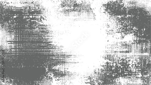 Wallpaper Mural Old Worn Distressed Overlay Background with Rough Grainy Vintage Grunge Vector Illustration Texture and Diagonal grunge line texture with abstract crosshatch pattern. noise dot overlay vector design. Torontodigital.ca