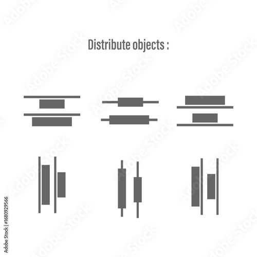 Icon align mode vertical and horizontal