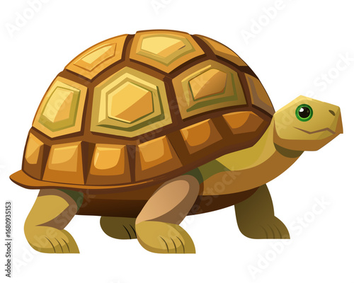 Black and White Turtle Tortoise Line Art Vector