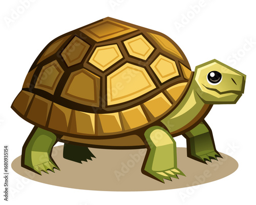 Black and White Turtle Tortoise Line Art Vector