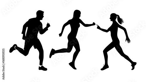 Black Cat Silhouette animal feline