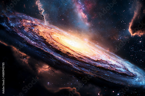 galaxy in space