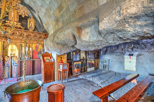 The Cave of the Apocalypse in Patmos, Greece