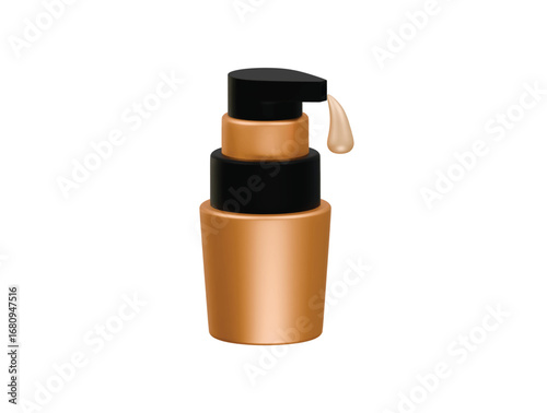 concealer icon 3d illustration render