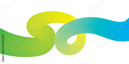Abstract colorful wave background design.