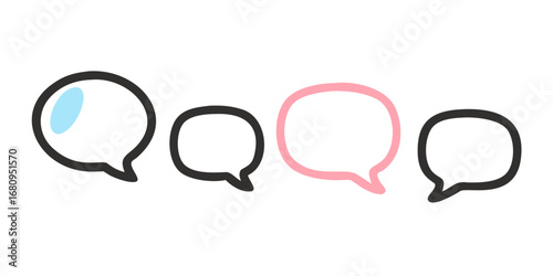 Speech Bubbles Collection chat bubbles communication