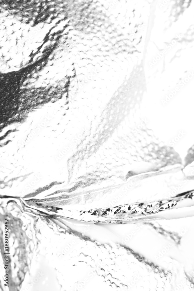 Obraz premium Abstract grunge black and white distressed texture torn crumpled paper overlay background