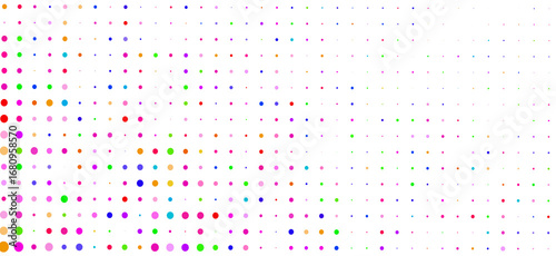 abstract background with colorful dots