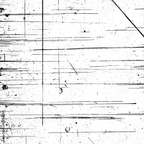Subtle scratched grunge texture with fine horizontal lines and noise creating a minimal distressed overlay effect vector illustration