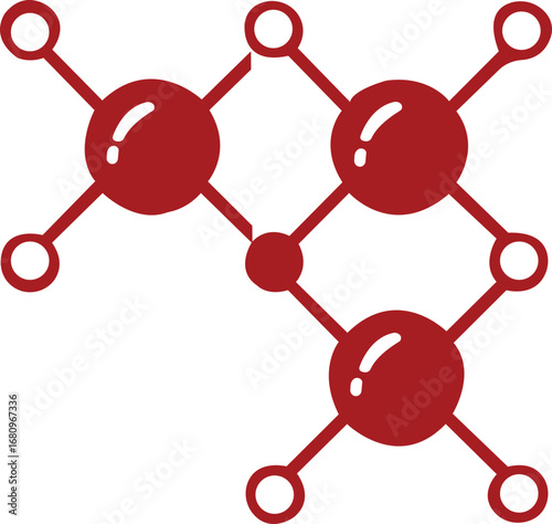 Cells icon ,neurological treatment neuroscience neurology icon doodle illustration,Close-up of floating red blood cells in blue scientific background.oxygen throughout the body. Keywords: