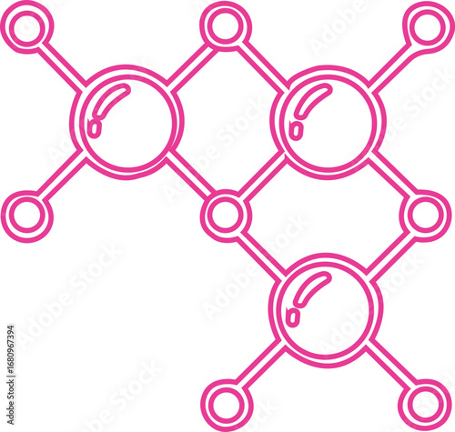 Cells icon ,neurological treatment neuroscience neurology icon doodle illustration,Close-up of floating red blood cells in blue scientific background.oxygen throughout the body. Keywords: