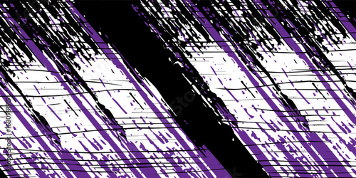car sticker pattern black purple brush wrap abstract banner sporty lines purple black color combination grunge brush pattern design, modern.