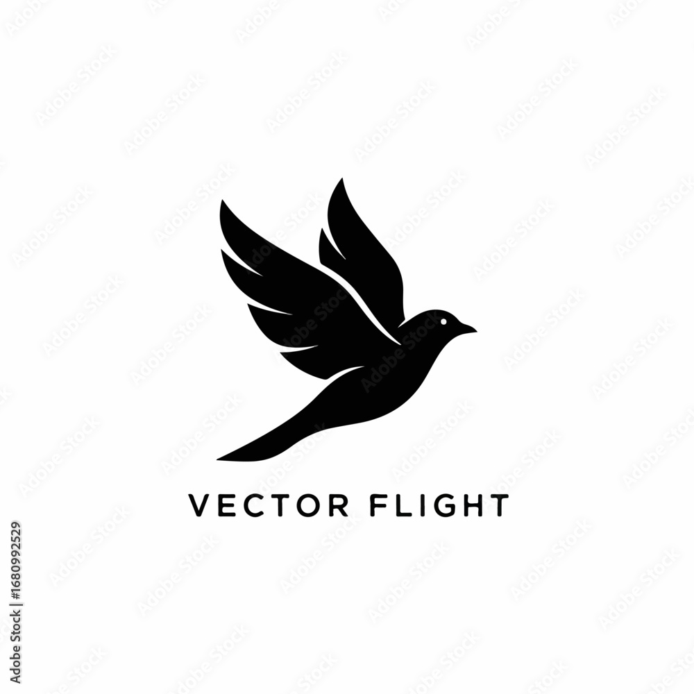 Fototapeta premium Modern Bird Logo Illustration For Professional Business Brand Identity