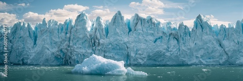 Wallpaper Mural Close up detail of melting ice and forming glacial lakes on a Himalayan glacier in Kashmir Torontodigital.ca