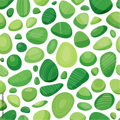 Seamless pattern of slime drops. Vector abstract illustration with green liquid blobs, splatters and paint stain on grey. Halloween background
4