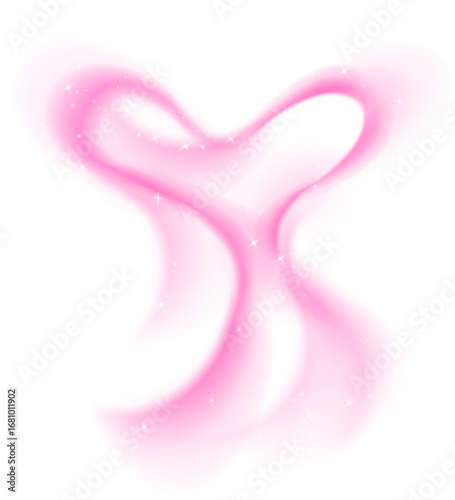 Pink Blur Swirl