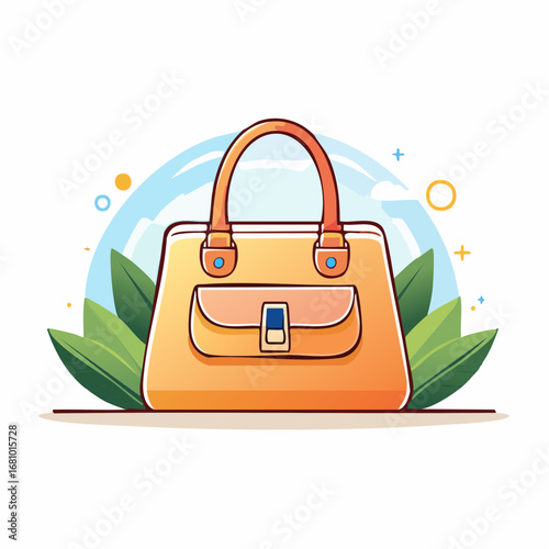 Handtasche – Vektor-Illustration