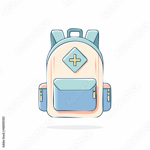 Rucksack – Vektor-Illustration