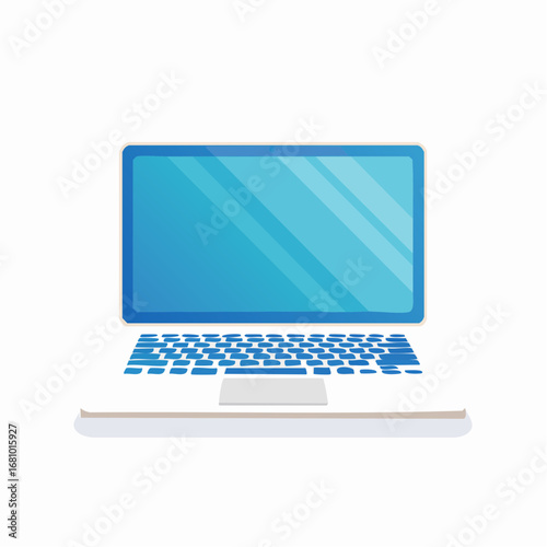 Laptop – Vektor-Illustration