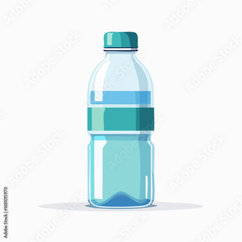Wasserflasche – Vektor-Illustration