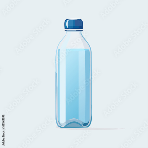 Wasserflasche – Vektor-Illustration