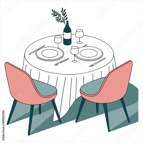 table with chairs