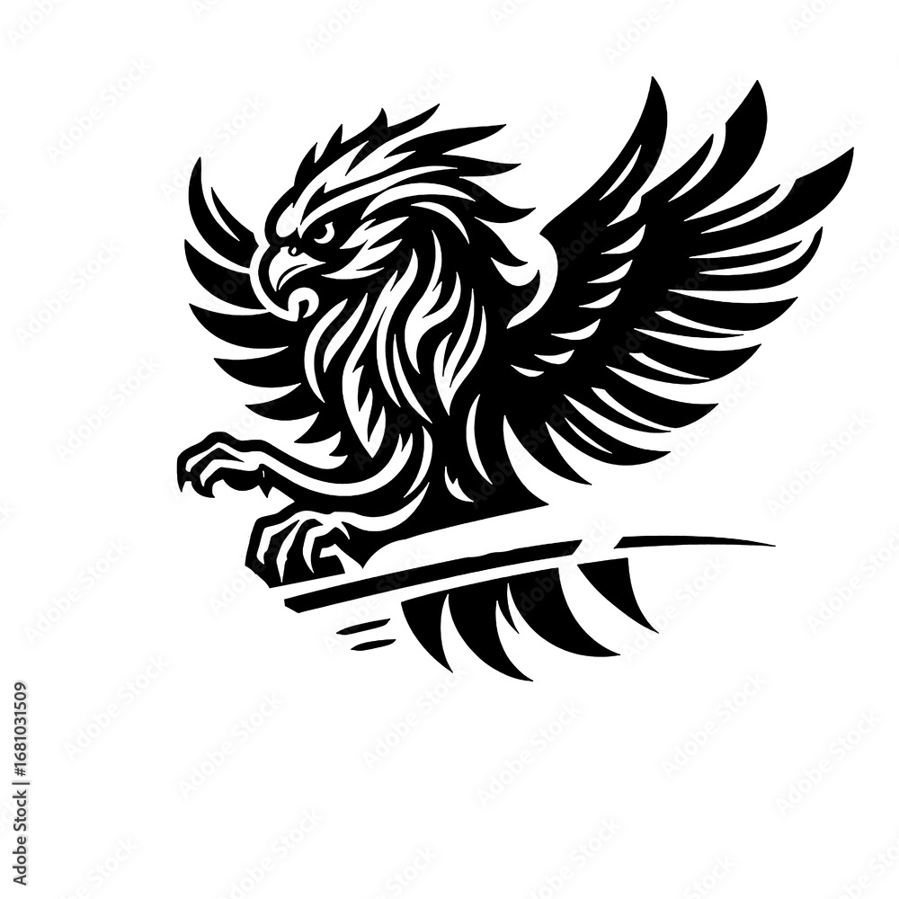 Obraz premium eagle head icon