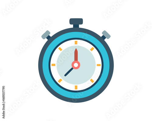 Stylized stopwatch icon indicating the passage of time