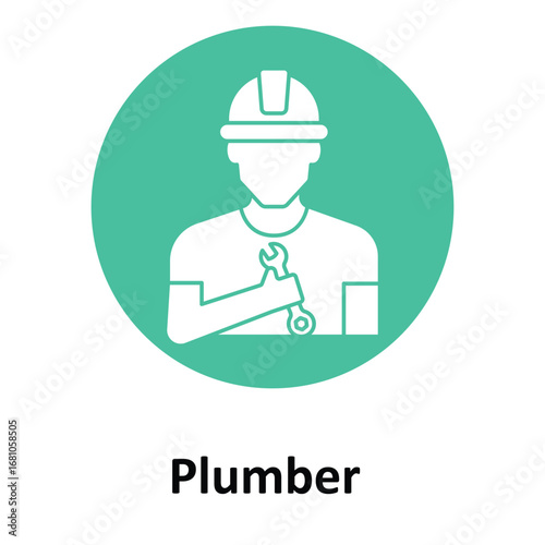  plumber Vector Icon which can easily modify or edit