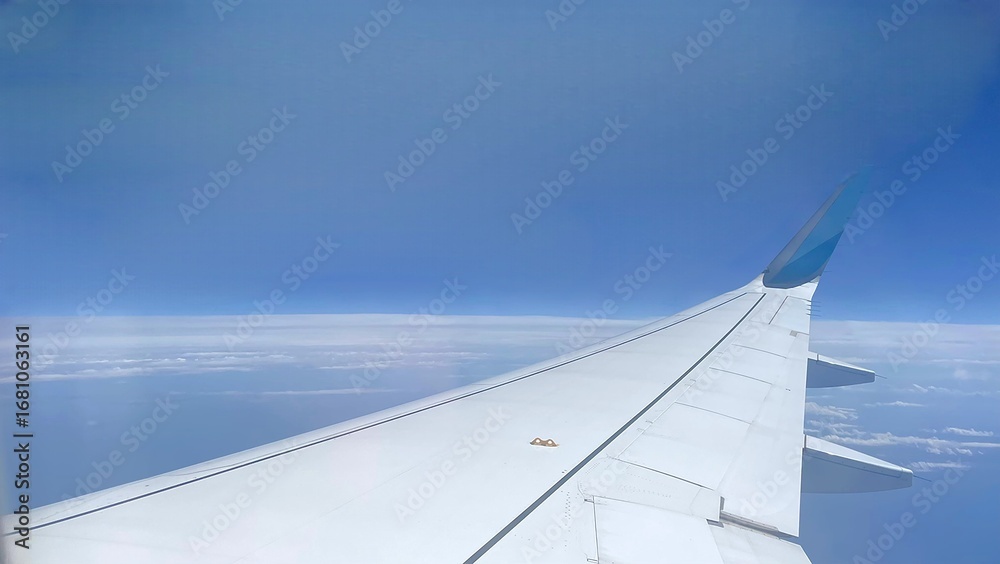 Fototapeta premium View from the plane window