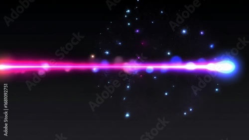 Cosmic Energy Beam: A Stunning Visual of Interdimensional Power