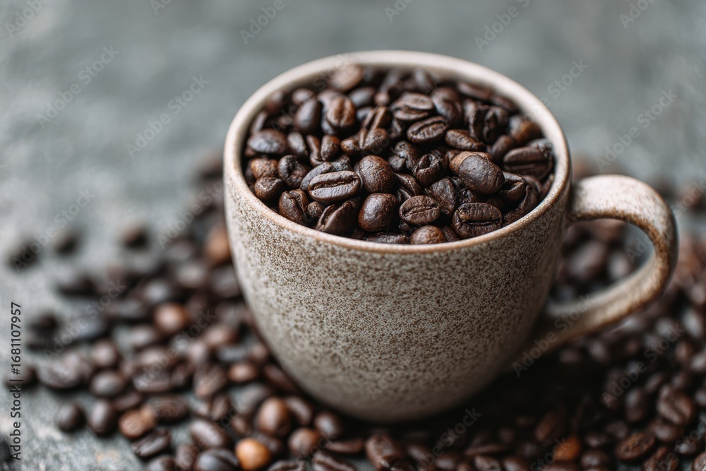 Fototapeta premium Beans in cup