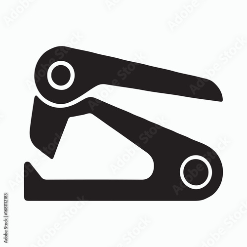 Staple Remover Solid Office Equipment Icon
