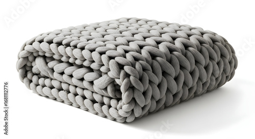 Selimut rajut tebal yang nyaman, cocok untuk rumah modern