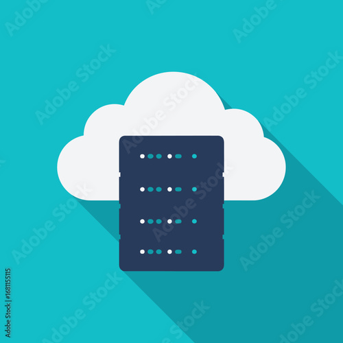 Cloud computing server data storage, digital information, network technology.