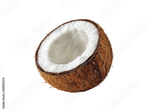 coconut isolated on transparent White background png