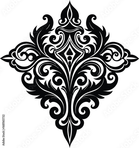 abstract floral ornament