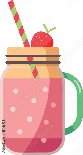 strawberry jam and strawberry