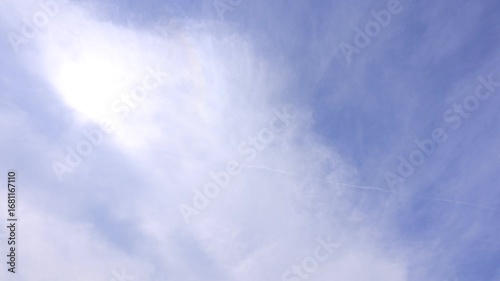 雲がゆっくり動く青空〜Blue sky with slowly moving clouds〜
