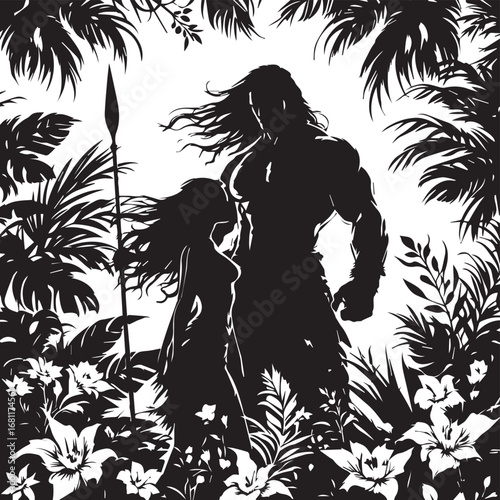 “The Spear That Didn’t Threaten, Just Stood Still” (or) “Two Shadows Beneath the Lily’s Breath”
