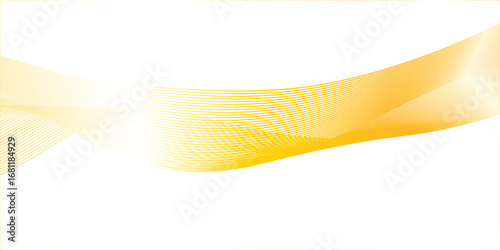 Abstract futuristic wave artwork with elegant gradient pattern