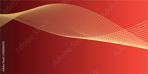 Abstract gradient depth background with smooth fluid artwork