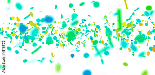 Bright, cheerful confetti f...