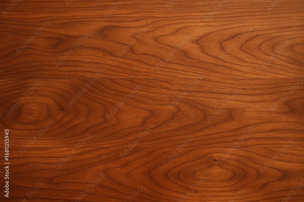 Obraz premium Rich mahogany wood grain surface with natural patterns and warm brown tones
