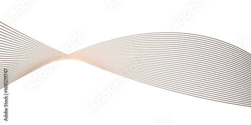Abstract modern decorative background with smooth wave harmony